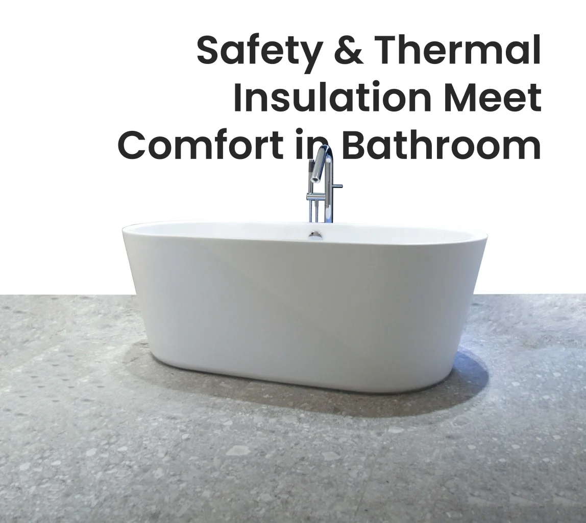 Safety and Comfort Slution Bathroom Flooring